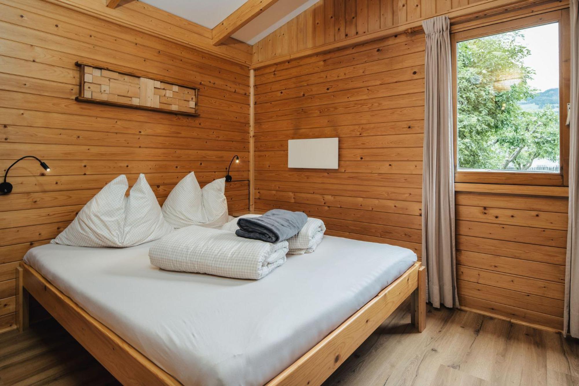Camping Dreiländereck Blockhütten&Apartments Ried im Oberinntal Exterior foto