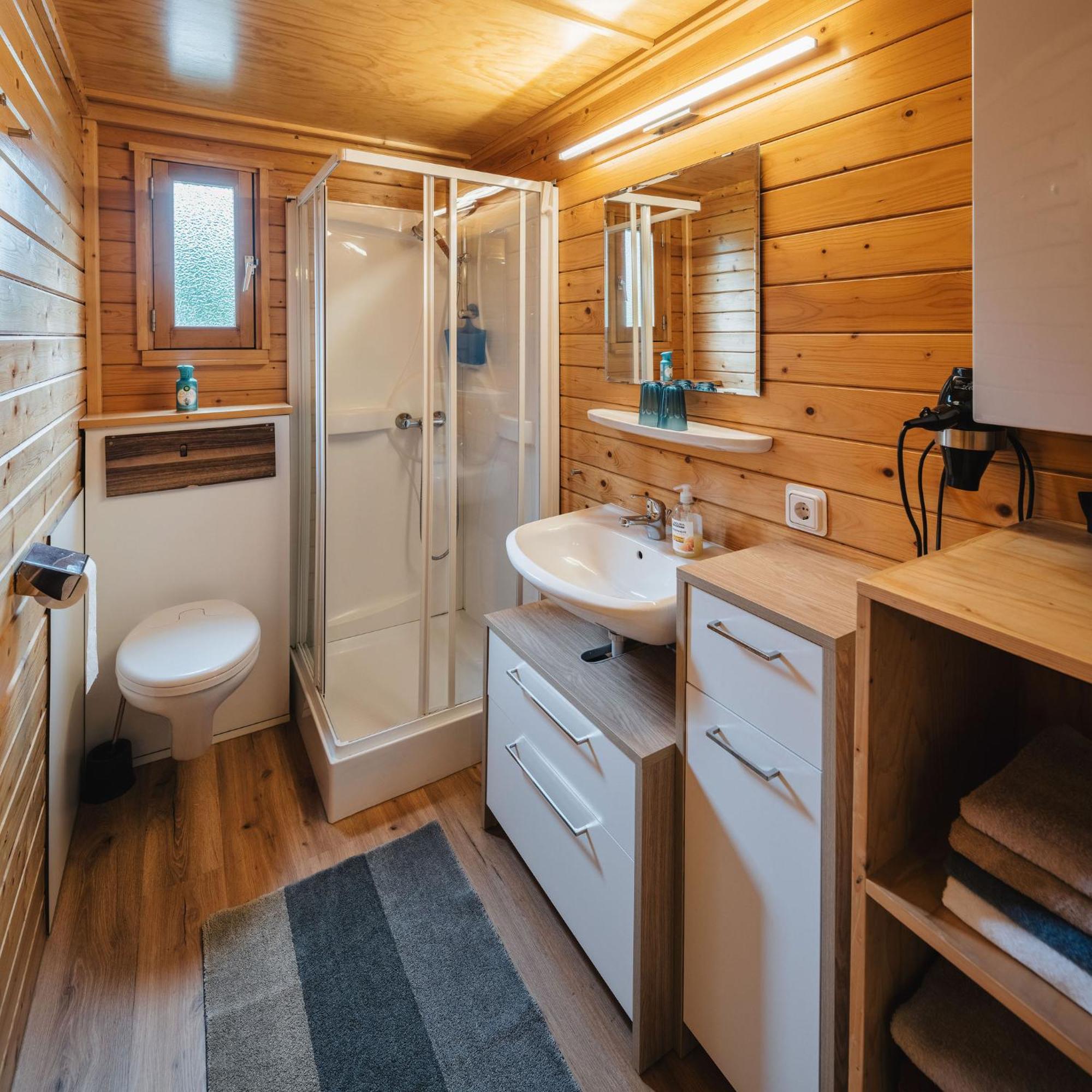 Camping Dreiländereck Blockhütten&Apartments Ried im Oberinntal Exterior foto